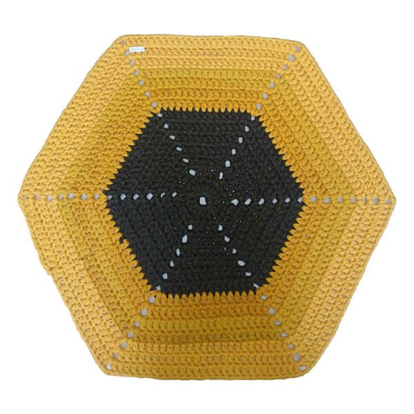 Price and Buy Handwoven Boho Macrame Floor Rug – Hexagon Design