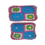 Price and Buy Handwoven Crochet Cushion Set – Soft & Decorative for Any Living Space (Set of 2) - Image 5