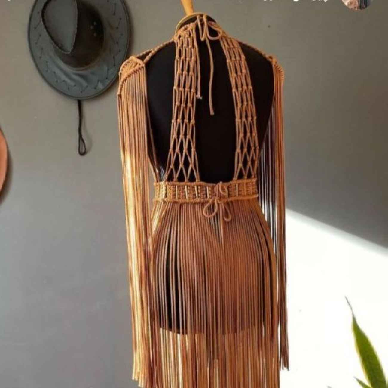 Price and Buy Handwoven Macrame Dress – Breathable & Perfect for Warm Weather - Image 3