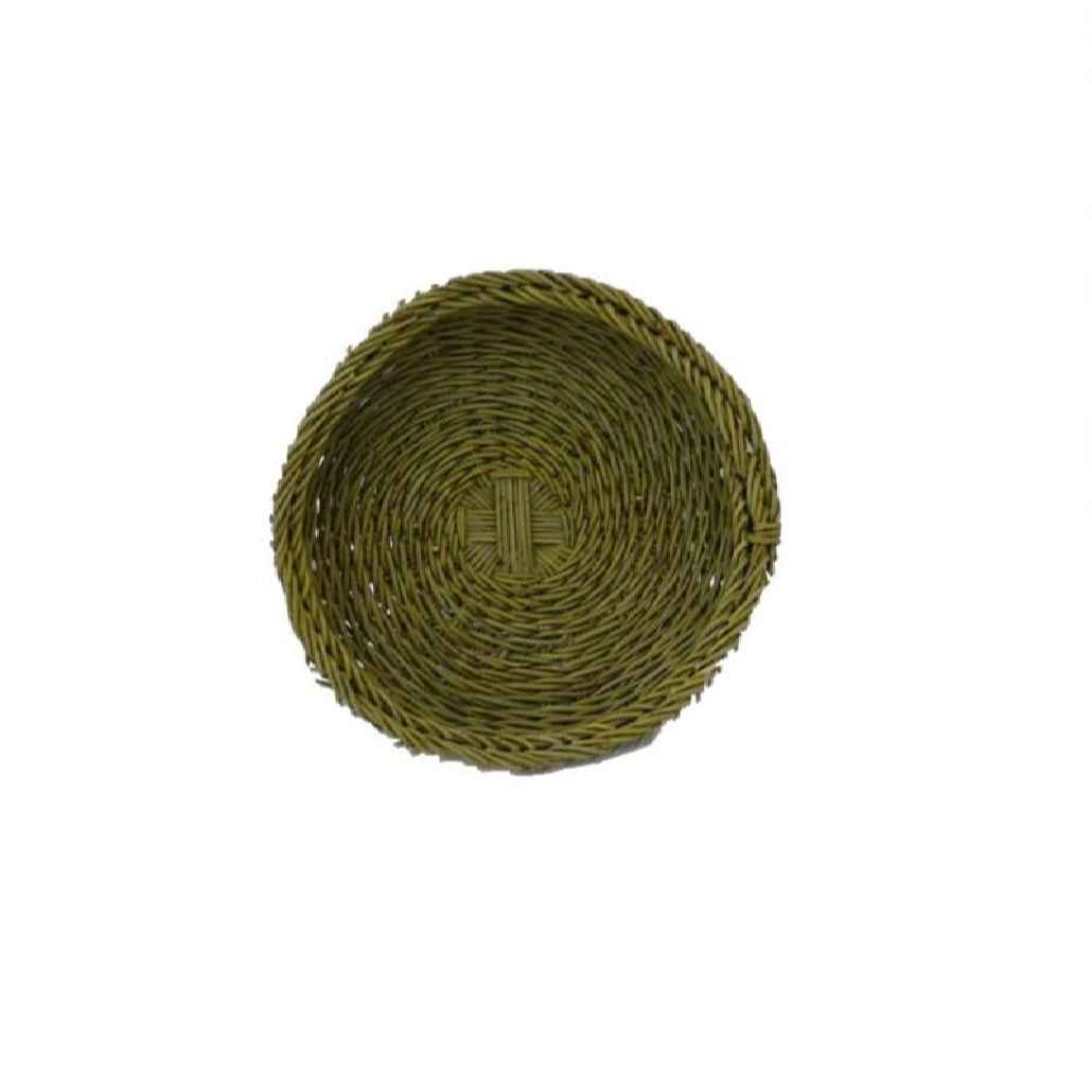 Price and Buy Handwoven Natural Wicker Basket Round Shape - Image 4