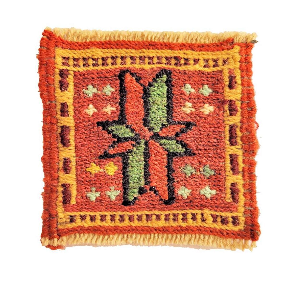 Price and Buy Handwoven Persian Kilim Coaster for Home & Kitchen