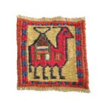 Price and Buy Handwoven Persian Kilim Coaster for Table Settings