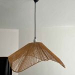 Price and Buy Handwoven Raffia Pendant Light – Modern Deformed Design Ceiling Lamp - Image 3