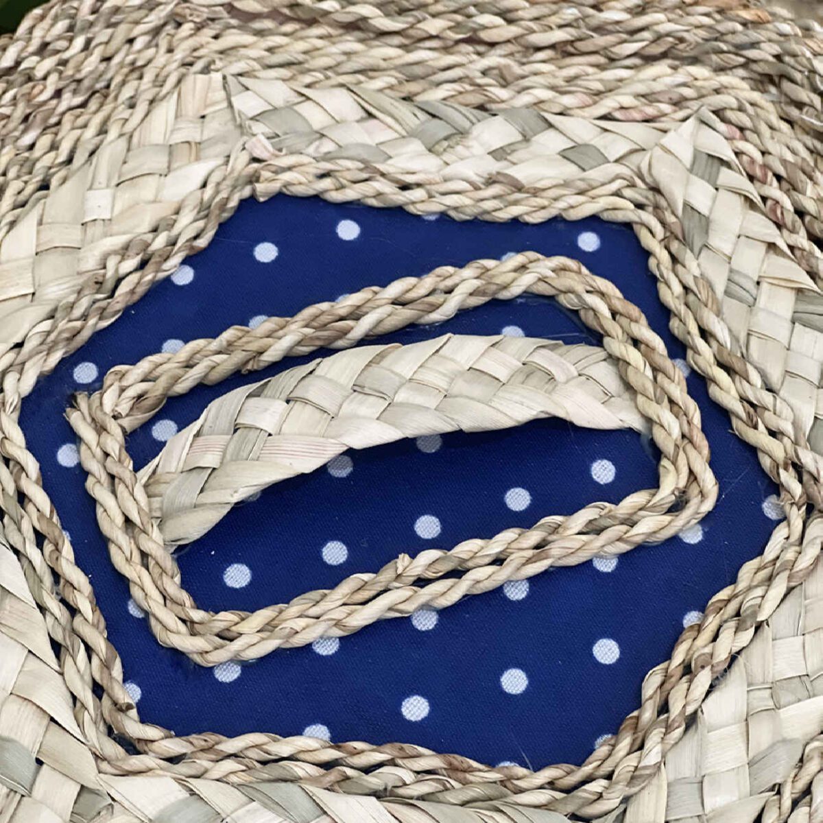 Price and Buy Handwoven Storage Basket with Lid Hexagonal Design - Image 6