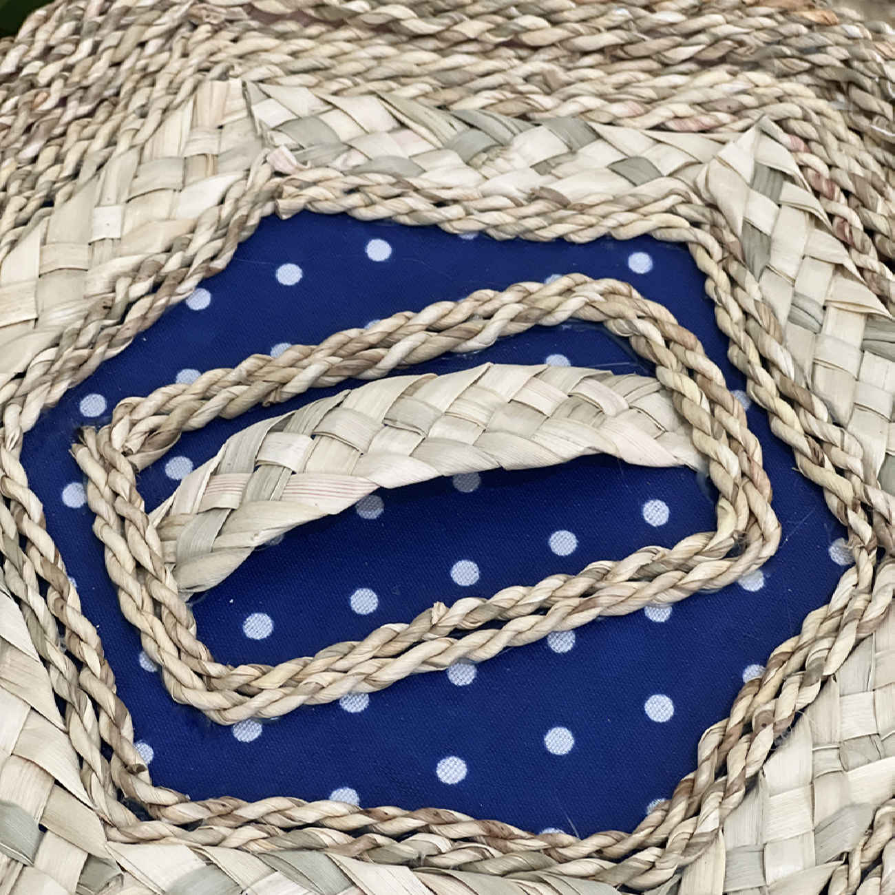 Price and Buy Handwoven Storage Basket with Lid Hexagonal Design - Image 6