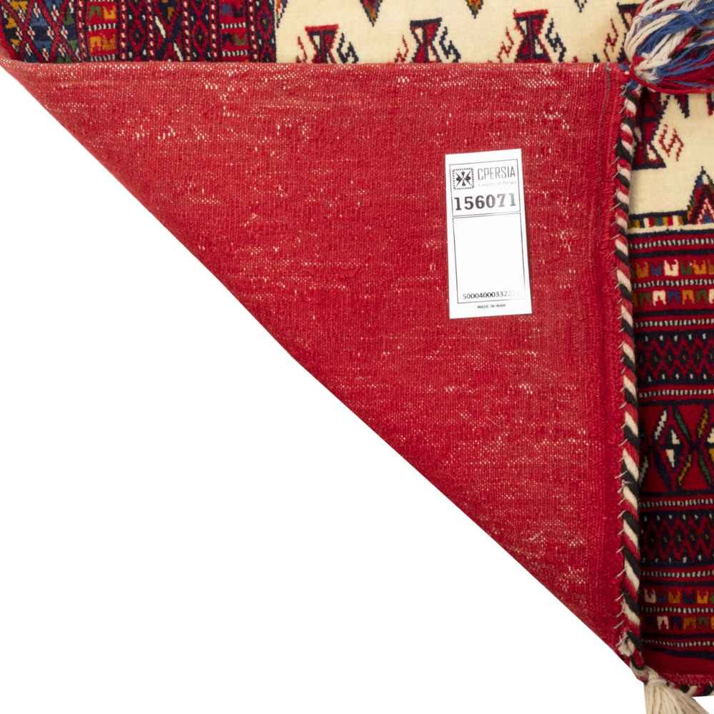 Price and Buy Handwoven Torkaman Floor Backrest Cushion Cover – Poshti, Traditional - Image 3