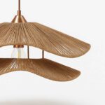 Price and Buy Handwoven Tulip Raffia Pendant Light – Elegant Boho Lamp for Home & Café Décor - Image 3