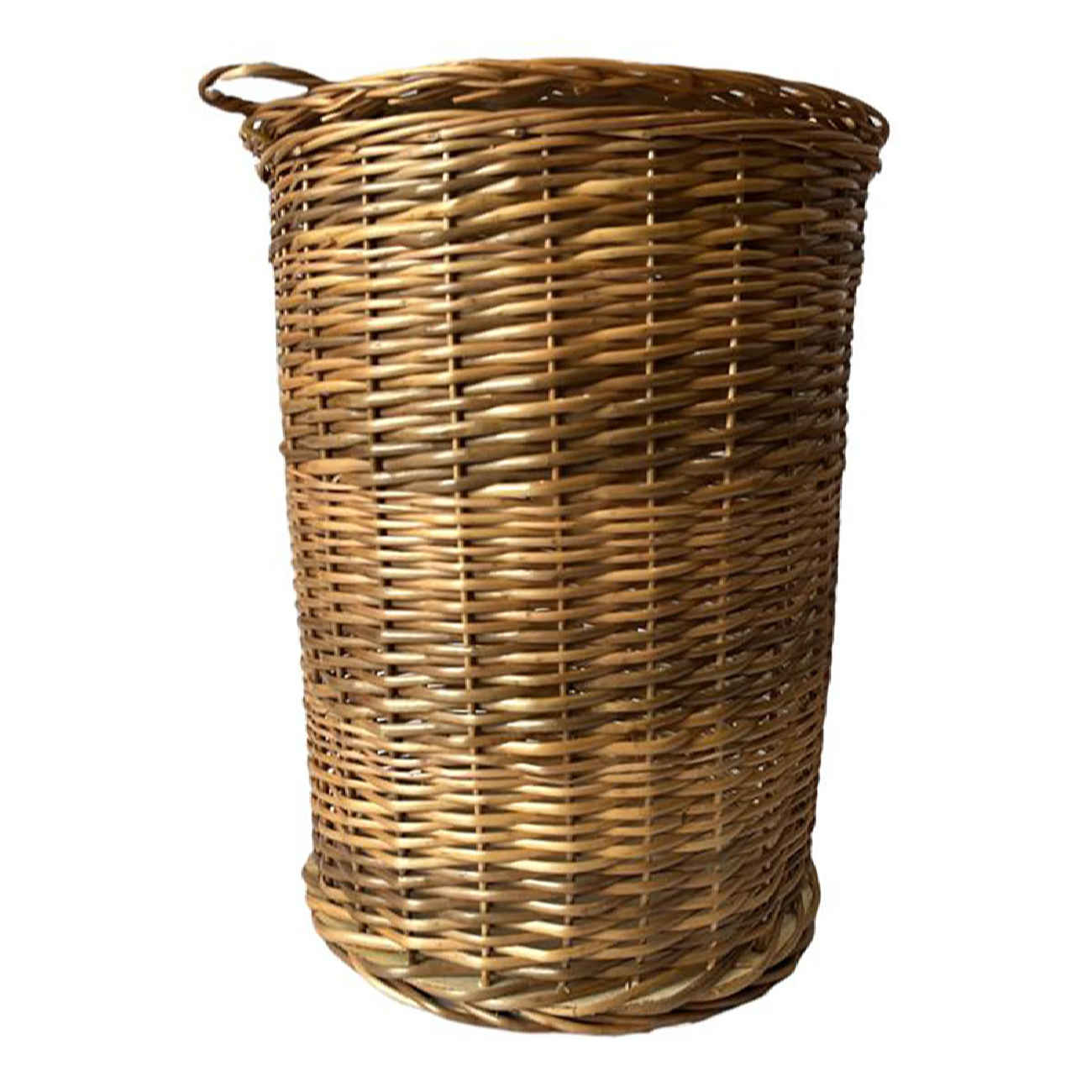 Price and Buy Handwoven Wicker Basket with Lid for Laundry