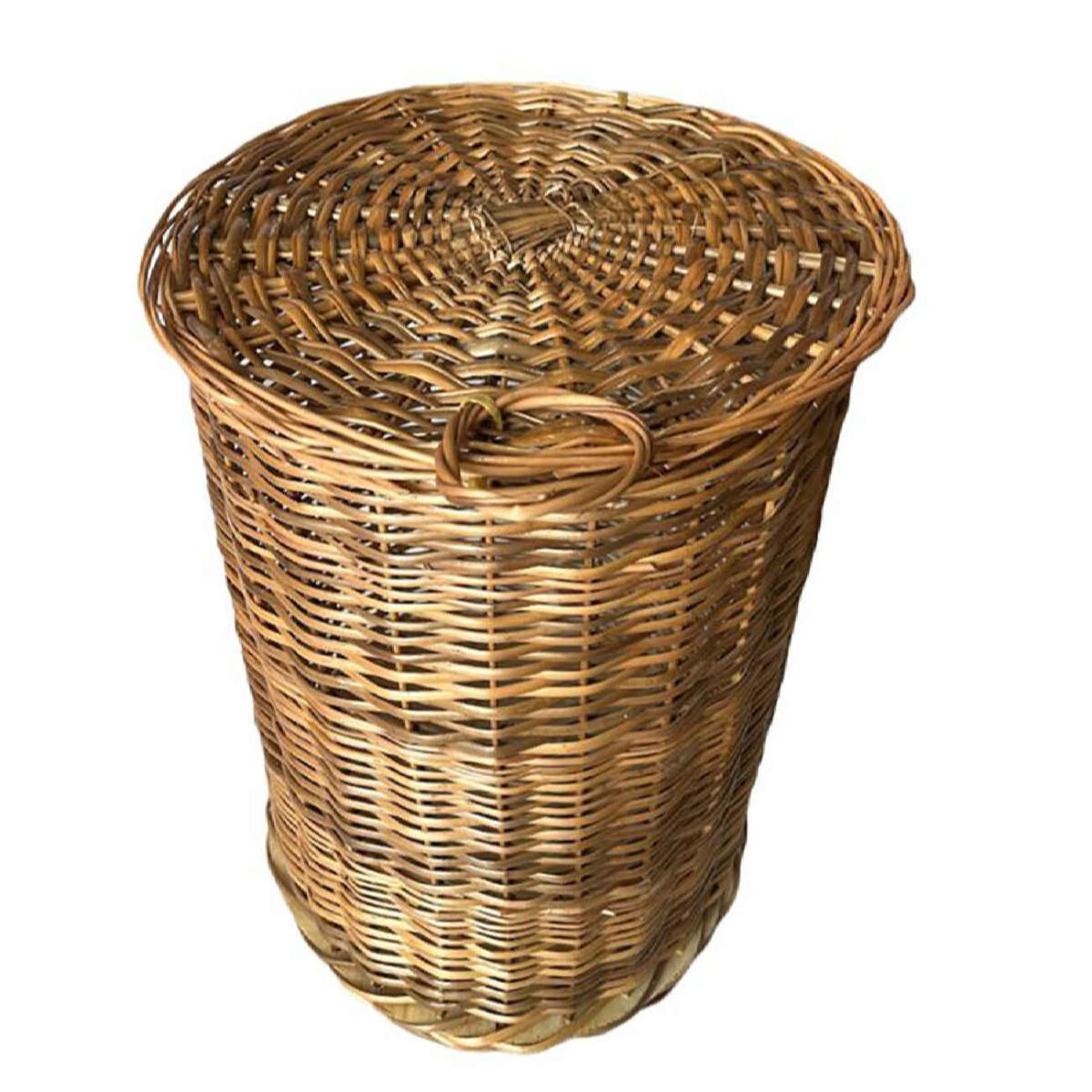 Price and Buy Handwoven Wicker Basket with Lid for Laundry - Image 4