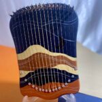 Price and Buy Harika Sunset Serenade Lyre Handcrafted Harmony with 17-String - Image 3