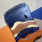 Price and Buy Harika Sunset Serenade Lyre Handcrafted Harmony with 17-String - Image 4