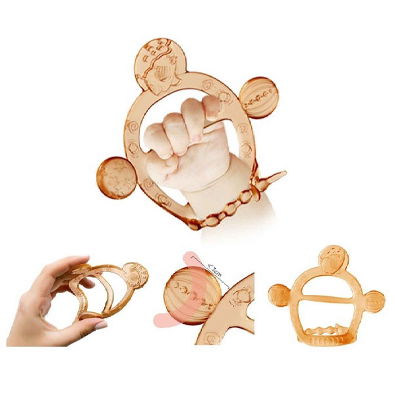 Price and Buy HE OR SHE Wrist Baby Teether, Helps Soothe Gum Discomfort_6903a79bcef92.jpeg Price and Buy HE OR SHE Wrist Baby Teether, Helps Soothe Gum Discomfort - Image 3