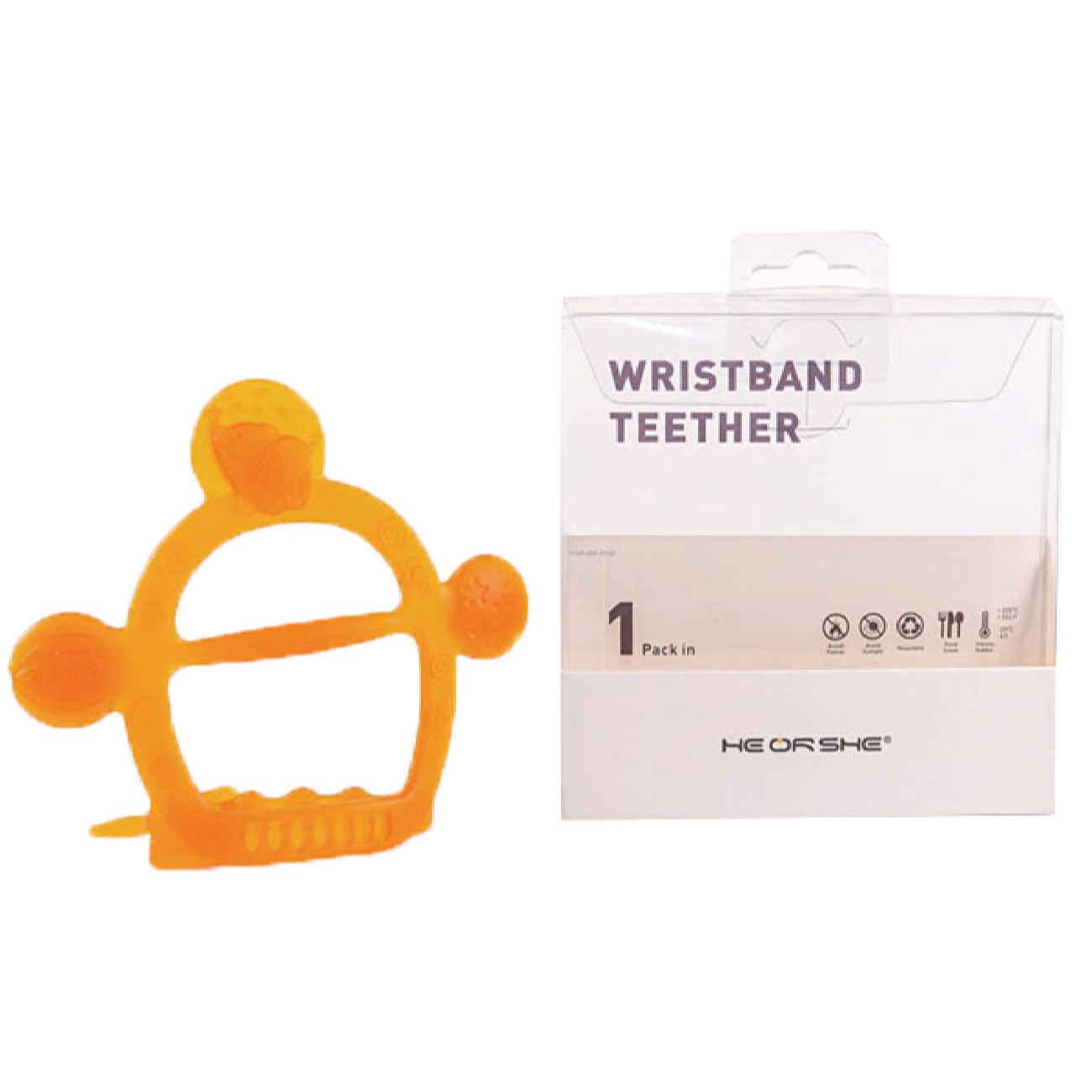 Price and Buy HE OR SHE Wrist Baby Teether, Helps Soothe Gum Discomfort_6903a7a0b79e6.jpeg Price and Buy HE OR SHE Wrist Baby Teether, Helps Soothe Gum Discomfort - Image 5