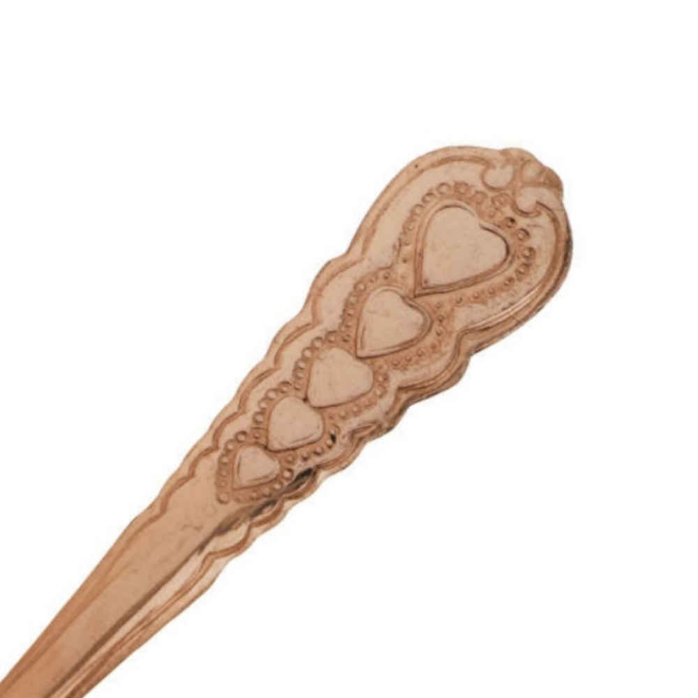 Price and Buy Heart-Shaped Copper Fork Set – 6 Pieces - Image 3