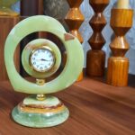 Price and Buy Heart Shaped Marble Stone Desk Clock – Unique Design