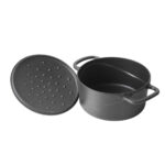 Price and Buy Heavy-Duty Cast Iron Cooking Pot – Perfect for Stews, Soups & Braising - Image 4