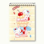 Price and Buy Hello Kitty Notebook – in 50 Lined Sheets Compact & Cute Kawaii Stationery