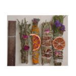 Price and Buy Herbal Smudge Kit to Purify Space and Boost Mood (Pack of 4)