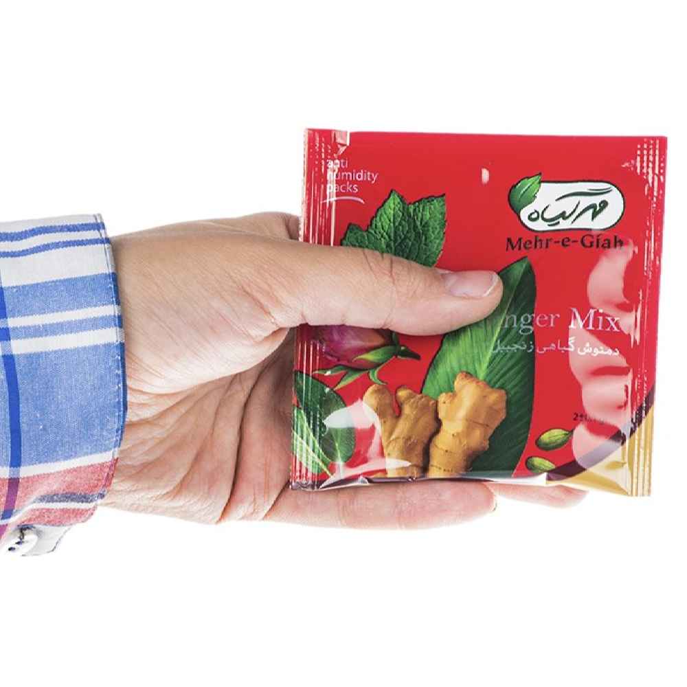 Price and Buy Herbal Tea Blend: Ginger, Cinnamon, Red Rose & Mint – 4 Packs - Image 4