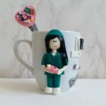 Price and Buy High-Quality Ceramic Mug with Inspiring Midwife Design