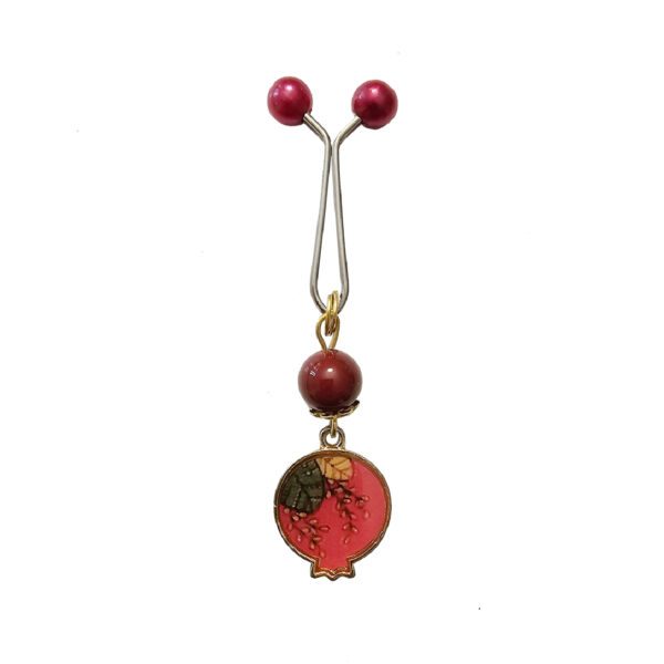 Price and Buy Hijab U Clips for Muslim Woman with Pomegranate Design