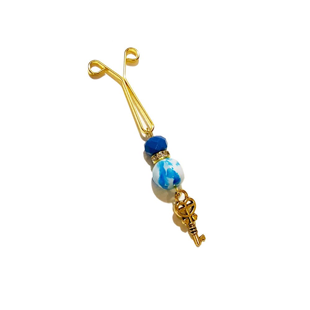 Price and Buy Hijab U Clips Set for Muslim Women Colorful Beaded Design (4 pcs) - Image 4