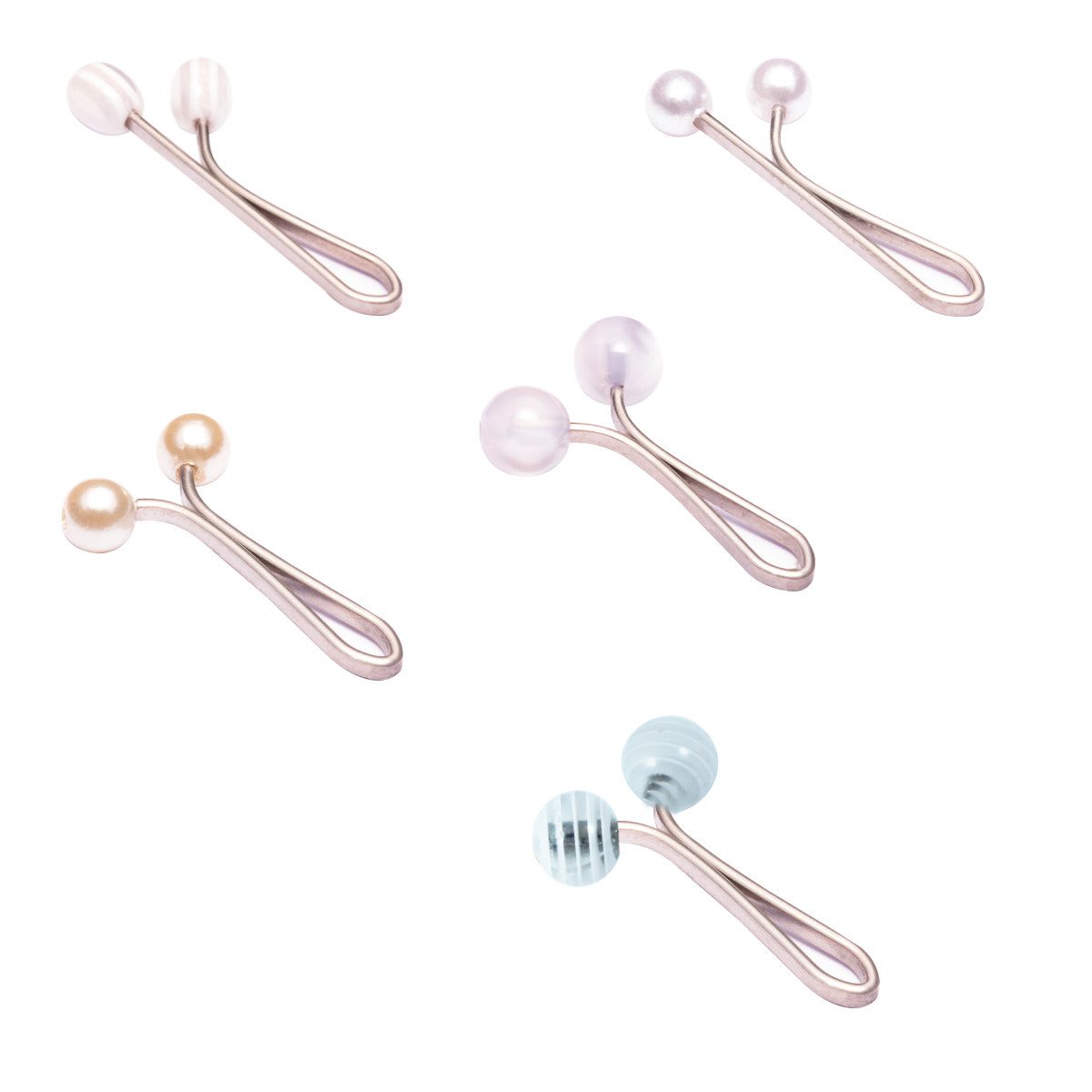 Price and Buy Hijab U Clips Set for Muslim Women Headscarf with Pearls (5 pcs)