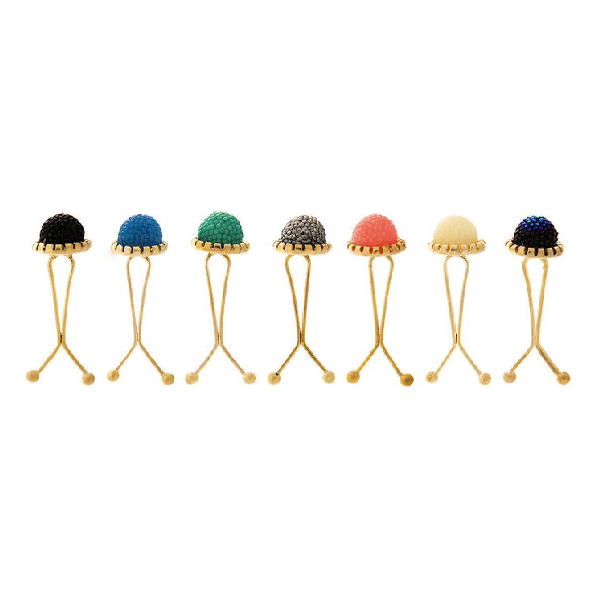 Price and Buy Hijab U Clips Set for Muslim Women with Blossom Design (7 pcs)
