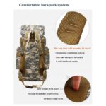 Price and Buy Hiking Backpack – Lightweight, Water-Resistant Camouflage Design 80 Liter Capacity - Image 5