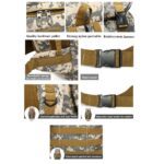 Price and Buy Hiking Backpack – Lightweight, Water-Resistant Camouflage Design 80 Liter Capacity - Image 7