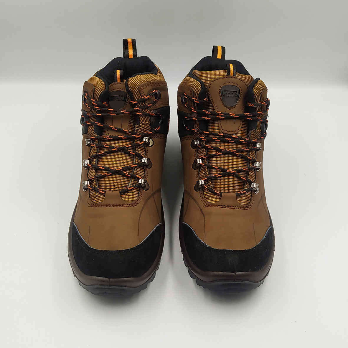 Price and Buy Hiking Boots for Men Brown Durable & Lightweight Faux Leather - Image 6