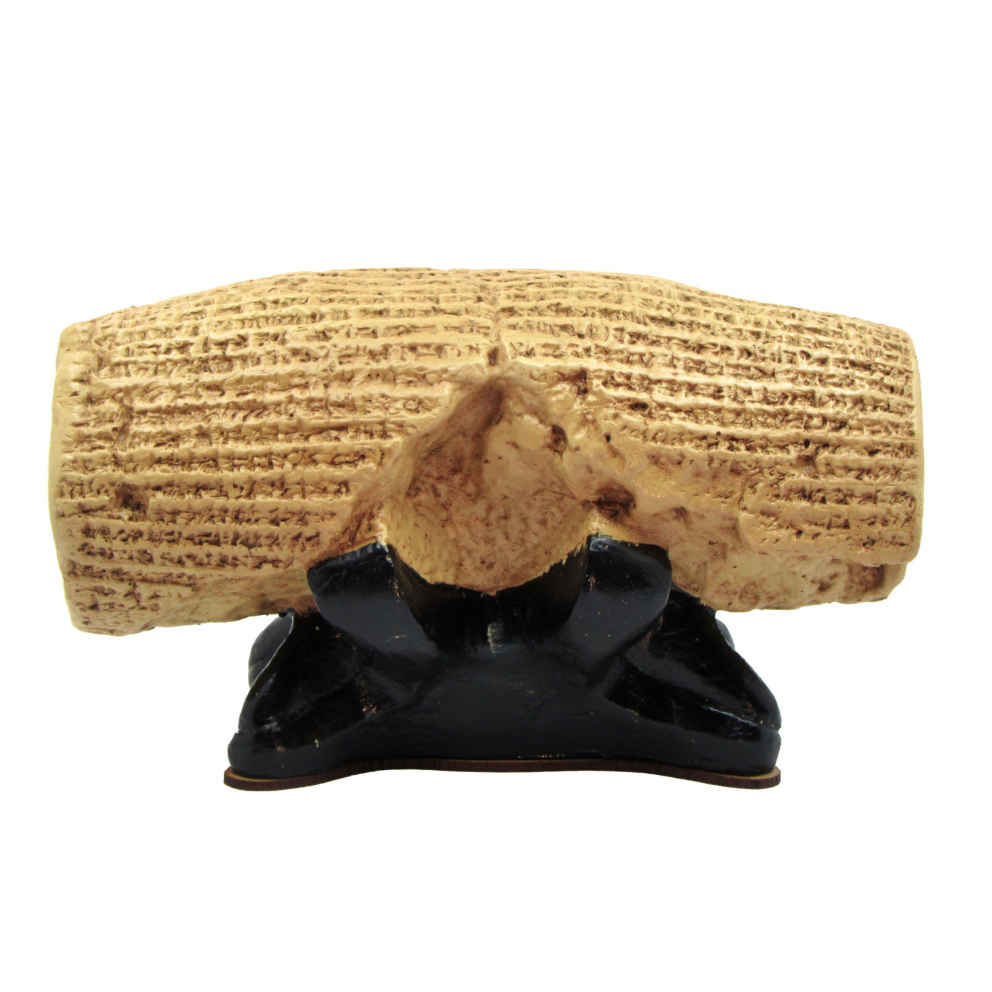 Price and Buy Historical Cyrus The Great Human Rights Cylinder Figurine - Image 3