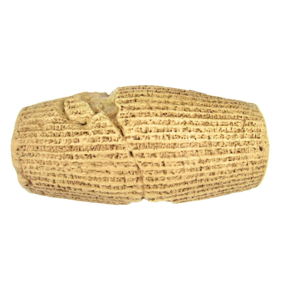 Price and Buy Historical Cyrus The Great Human Rights Cylinder Figurine - Image 7