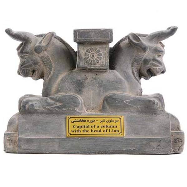 Price and Buy Historical Griffin: Achaemenid Horned Lion Head Column Figurine_68f63a50442be.jpeg Price and Buy Historical Griffin: Achaemenid Horned Lion Head Column Figurine