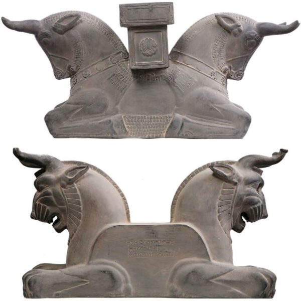 Price and Buy Historical Persepolis Column Heads: Lion, Eagle & Cow Figurine_68f26f5cb3a00.jpeg Price and Buy Historical Persepolis Column Heads: Lion, Eagle & Cow Figurine