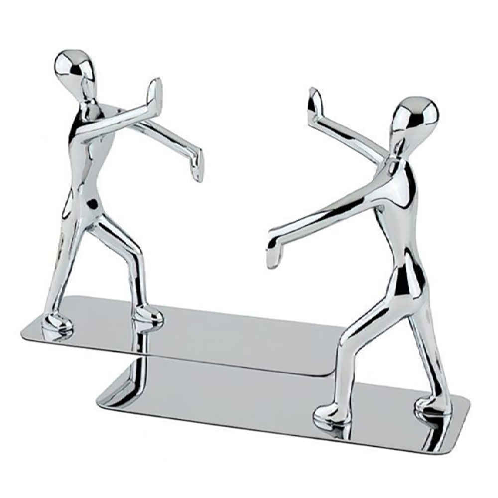 Price and Buy Human Figure Metal Sculpture Bookend – Suitable for Contemporary Interiors