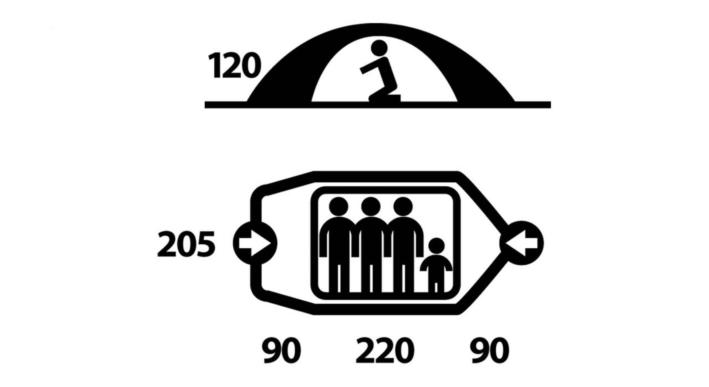 Price and Buy Husky Camping Tent for 3-4 Person for Backpacking & Hiking - Image 10