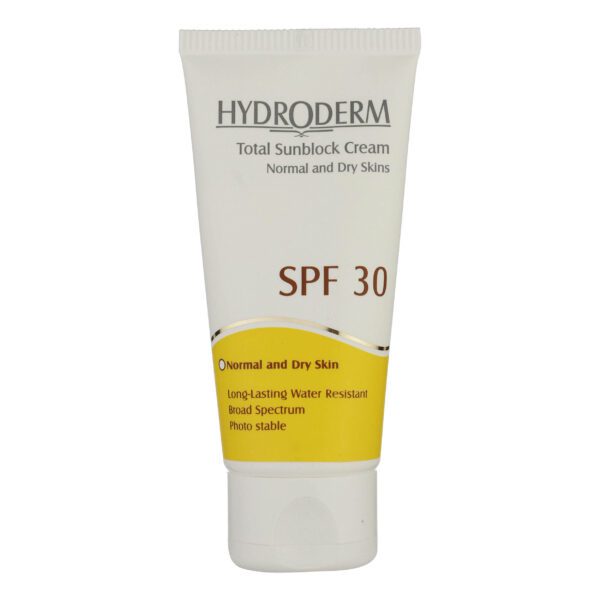 Price and Buy Hydroderm Sunscreen Total Sunblock SPF30 for Normal & Dry Skins_68ff27bca6fca.jpeg Price and Buy Hydroderm Sunscreen Total Sunblock SPF30 for Normal & Dry Skins