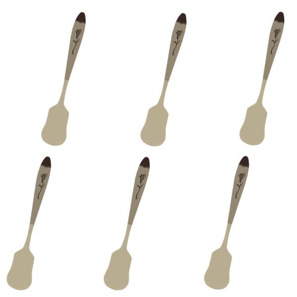 Price and Buy Ice Cream Spoon Set – The Perfect Gift for Dessert Enthusiasts – 6 Pieces