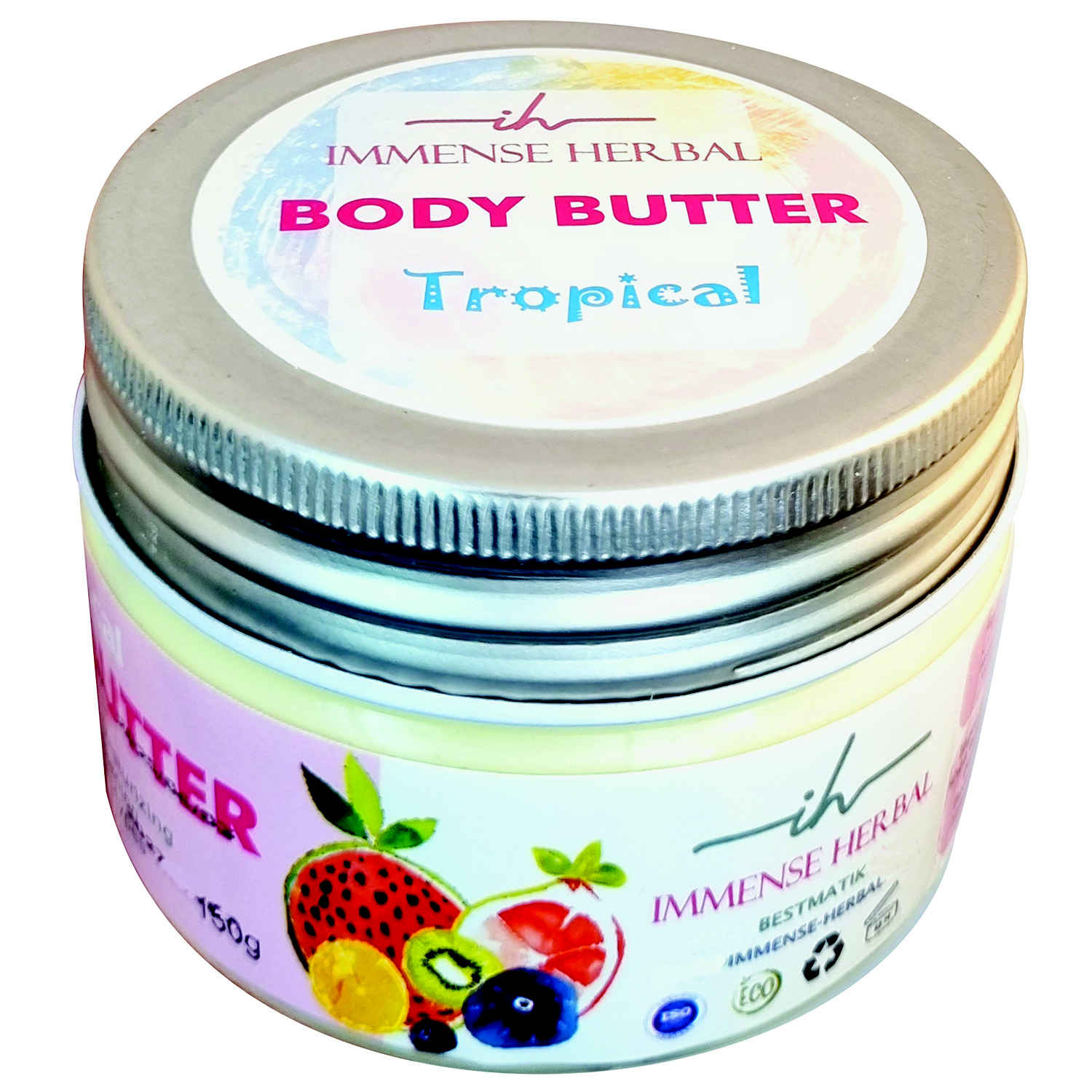 Price and Buy Immense Herbal Natural Body Butter Cream – Suitable for All Skin Types, 150 gram (2x)_69029e6a289dc.jpeg Price and Buy Immense Herbal Natural Body Butter Cream – Suitable for All Skin Types, 150 gram (2x) - Image 3