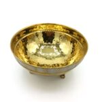 Price and Buy Indian Brass and Shell Bowl, Small Tripod Model - Image 3