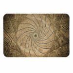 Price and Buy Indoor Doormat for Home Decor – Non-Slip Persian-Inspired Printed Mosque