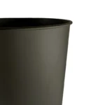 Price and Buy Indoor Metal and Plastic Wastebasket, 12.25L – Stylish Trash Bin for Home, Office, and More - Image 4