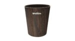 Price and Buy Indoor Plastic Wastebasket, 11L –Wood Grain Pattern for Stylish Spaces - Image 3