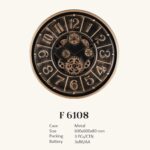 Price and Buy Industrial Steampunk Gear Clock – Rotating Metal Wall Decor - Image 4