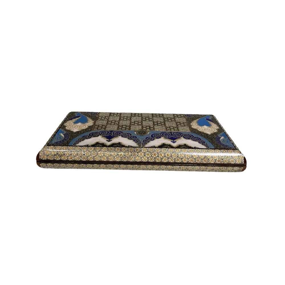 Price and Buy Inlaid Marquetry Backgammon Board Artisan-Crafted with Khatam-kari Technique - Image 3