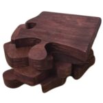 Price and Buy Interlocking Puzzle Coasters – Suitable for Protecting Wooden Surfaces (4x) - Image 4