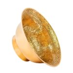 Price and Buy Intricate Brass Bowl with Tile Flower Pattern - Image 4