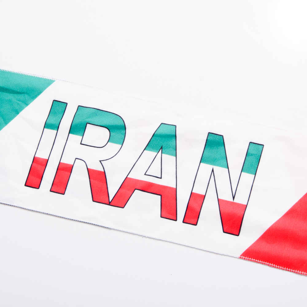 Price and Buy Iran Flag Football Fan Scarf - Image 3