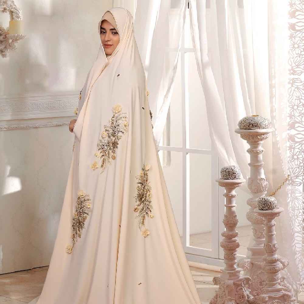 Price and Buy Iranian Bride’s Wedding Chador Model Katayoun